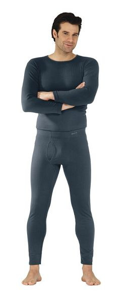 Planam Funktionsunterwäsche Hose lang 275 g/m², grau, Größe S, 2261044