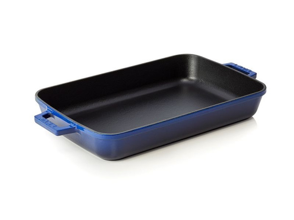 WAS Bräter LxBxH 40 x 26 x 6,5 cm, blau, 364402040, 8680215491958