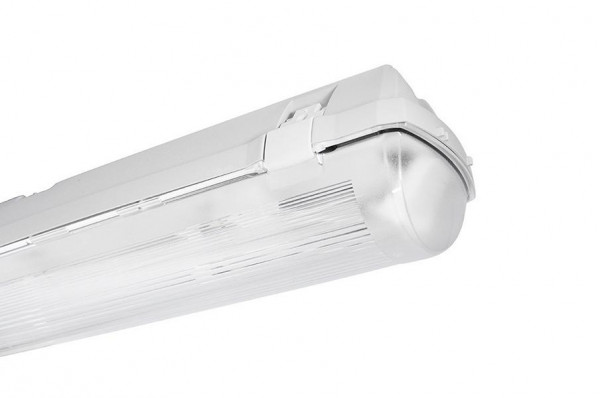 Bioledex Leuchten für LED Röhren, Feuchtraumleuchte 1fach 120cm, DOLTA, LUF-1120-902