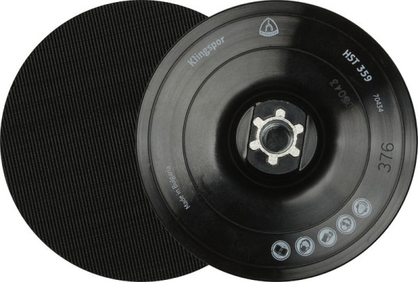 Klingspor HST 359 Haftstützteller 125 x 8 mm für Klettscheiben, 70435
