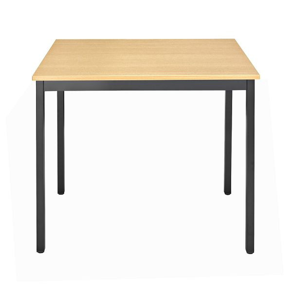 Bisley Mehrzwecktisch, Breite 700 mm, Tiefe 600 mm, 25mm Tischstärke, 334 anthrazitgrau x BC buche, MTC250706BC334