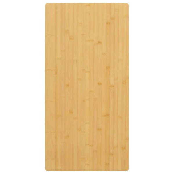 vidaXL Tischplatte 50x100x2,5 cm Bambus, 3154992, 8720845751302