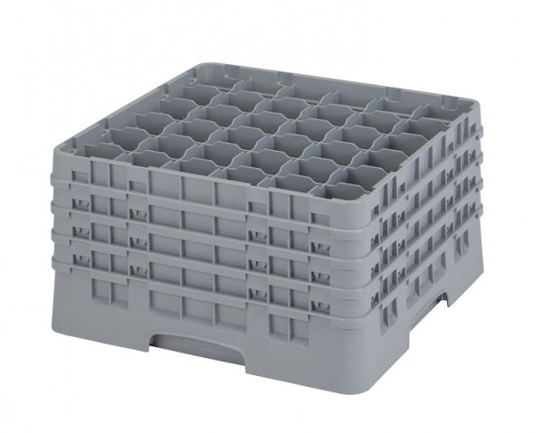 Cambro Spülkorb mit 36 Fächer Camrack® 23,8 cm Soft Grau, 36S900151