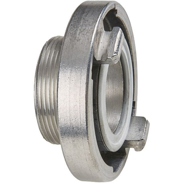 GEKA Festkupplung STORZ Größe 52-C KA 66mm AG G1 1/4 Aluminium Guss, 69.1036