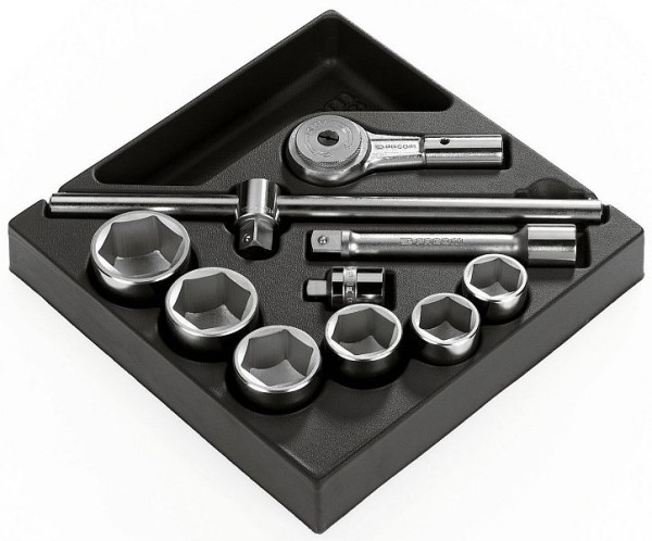 Facom Modul Steckschlüssel 3/4 6-Kant 10-teilig, MOD.K1