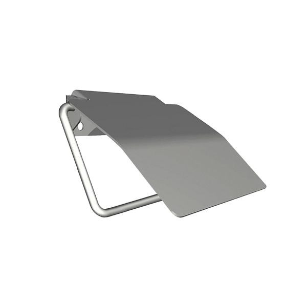 KWC WC-Rollenhalter, Rodan, Edelstahl, 135x130x25mm, Aufputz, 2030013026