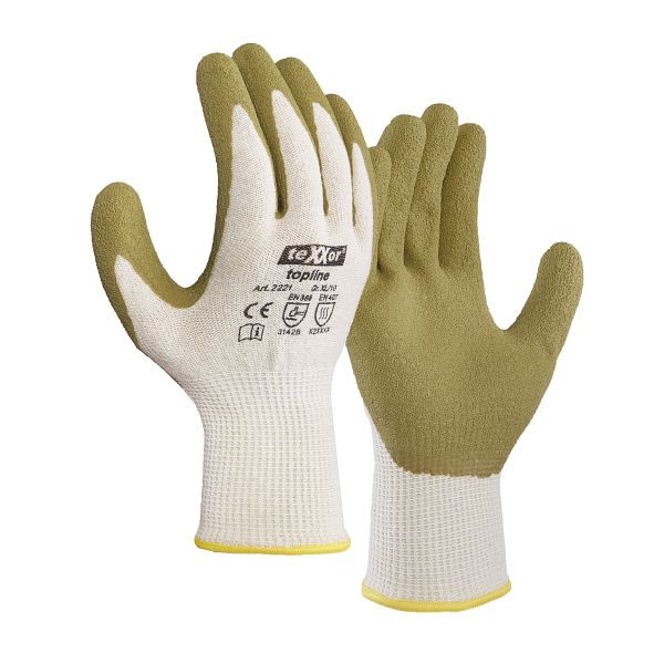 teXXor topline Grobstrick-Handschuhe, Größe: 8, VE: 12 Paar, 2221-8