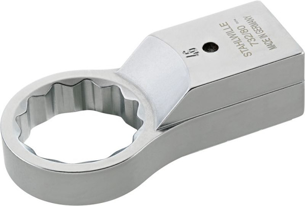 STAHLWILLE Ring-Aufsteckwerkzeug Nr.732a/80 Schlüsselweite 15/16 " Werkzeugaufnahme 24,5x28 mm, 58628046