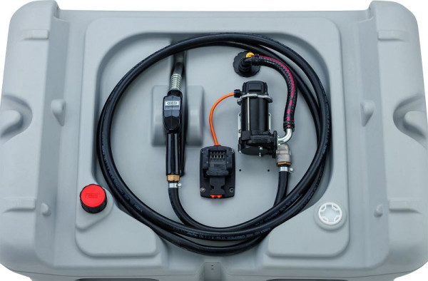 Cemo DT-Mobil Easy 440 l, CAS,Pumpe 18 V 40 l/min, Deckel, ohne Akku + Ladegerät, 11686