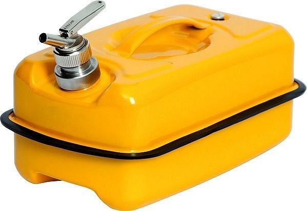 asecos Dosierkanister Stahlblech verzinkt und beschichtet Volumen 10 L, 244x428x241, 36476