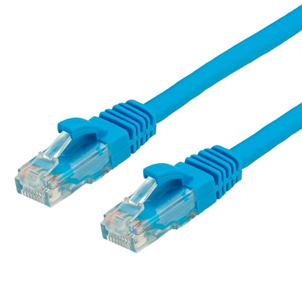 VALUE Patchkabel Kategorie 6 (Class E) UTP, LSOH, blau, 5 m, 21.99.1064