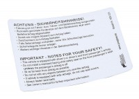 Produktbild von ProGlass Airbagaufkleber, VE: 25 Stück, ABS-025 ProGlass Airbagaufkleber, VE: 25 Stück, ABS-025