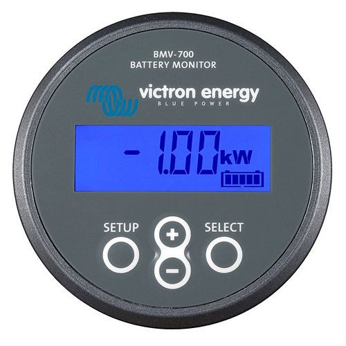 Victron Energy Batterie Monitor BMV-702, inkl. Shunt 500A / 50 mV und Kabel, 321435