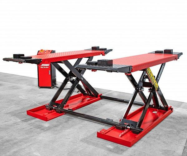 Wematik Scherenhebebühne Miami Plus Basic 3,5T mit Umlenkmechanismus und Fahrwerk, WHM22.1
