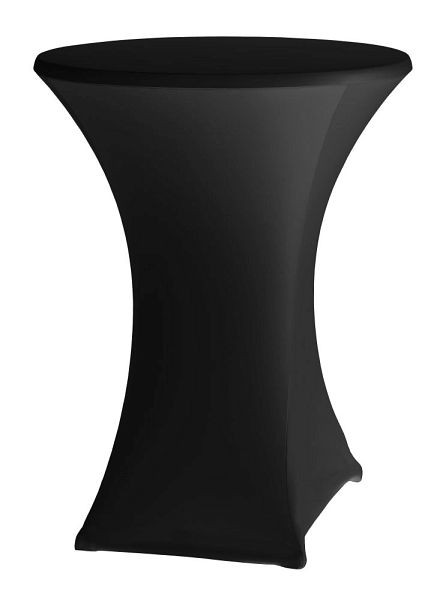 Hendi Stehtischhusse Ø70 cm, ØxH: 700x1150 mm, Schwarz, 813836