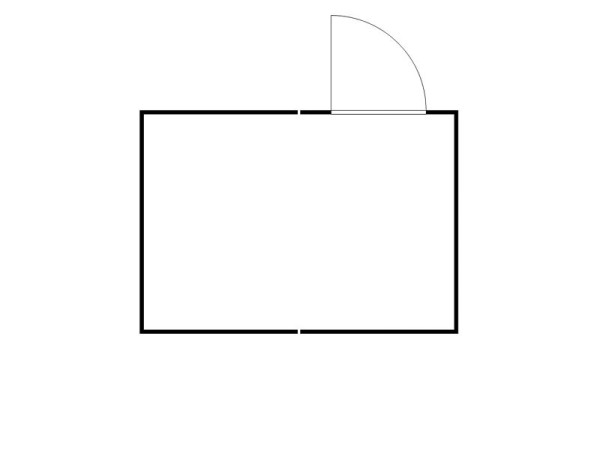FLADAFI Materialcontainer-Kombination, IC Pro 1340, isoliert, Holzfußboden, mit Einflügeltür auf der 4 m Seite, F2222300104