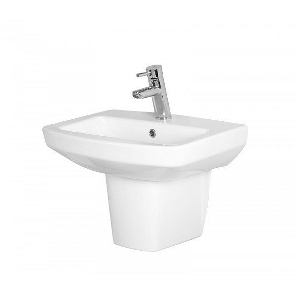 Sanotechnik Nero Waschtisch, Abmessungen 54,5x40,6cm weiß, GV210