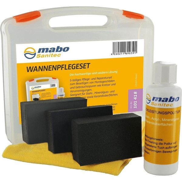 mabo Sanitec Wannenpflegeset, 7 teilig insgesamt 101418, 137199