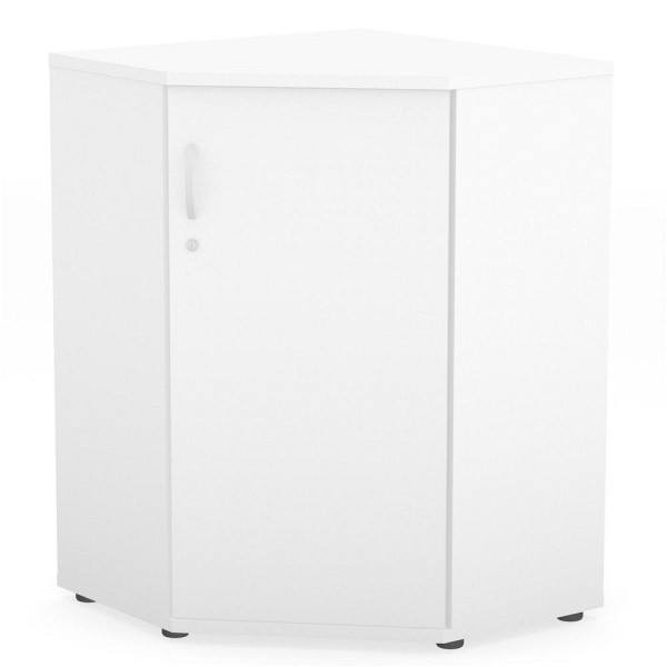 Deskin Eckschrank MULTI M pro, Dekor: Weiß, BxHxT: 800 x 1140 x 800 mm, 258444