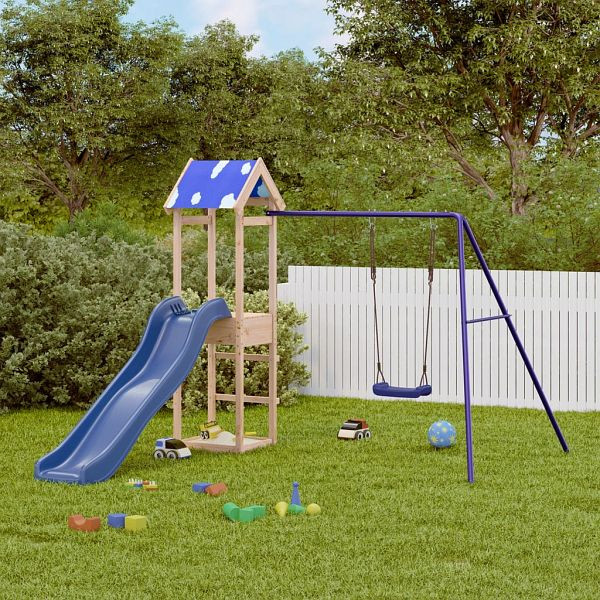 vidaXL Spielturm Massivholz Kiefer, 3279013, 8721102605901