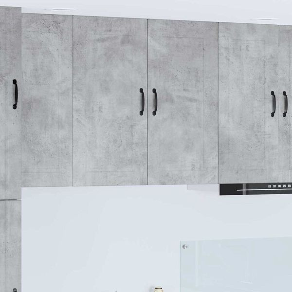 vidaXL Küchenwandschrank Beton Grau 80 x 31 x 80 cm Holzwerkstoff, 885408