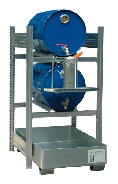 Rapid Erweiterungsabfüllplatz zur Lagerung von 2x 60 Liter-Fässern, 25 058
