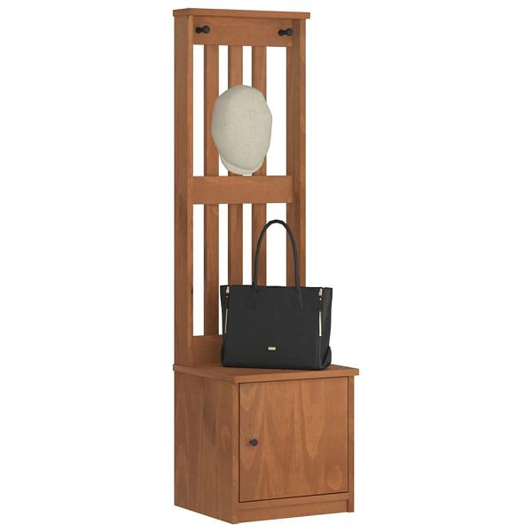 vidaXL Garderobenständer SANDENS 45x40x159,5 cm Massivholz Kiefer, 4010484