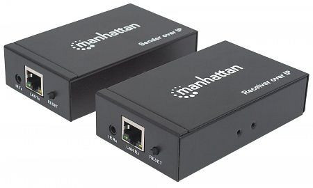 MANHATTAN 1080p HDMI over IP Extender Kit, schwarz, 207959