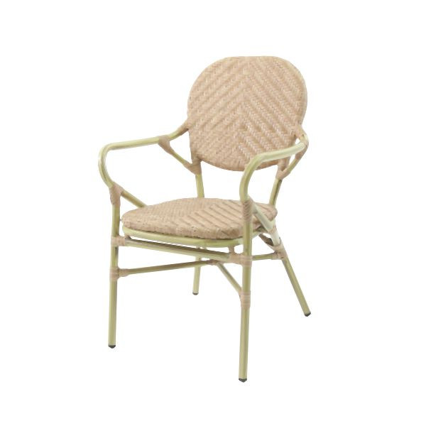 Feros Tango Bistrostuhl Rattan, Bambus-Natur, 56381