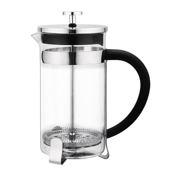 Olympia French Press Edelstahl und Glas 35cl, GF230