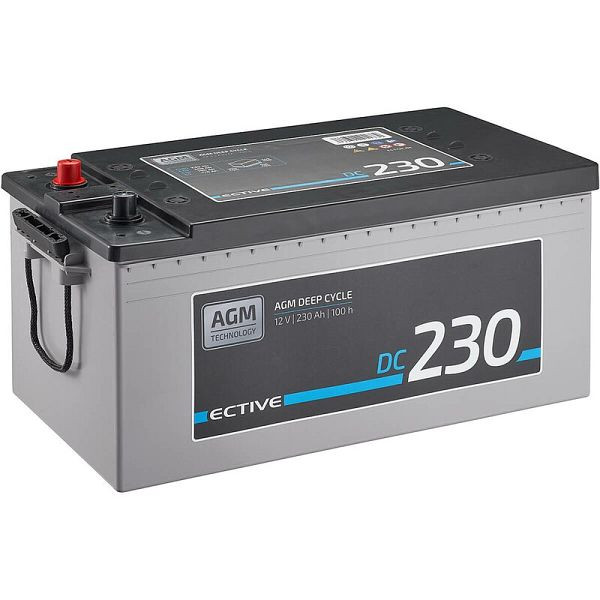 ECTIVE DC 230 AGM Deep Cycle 230Ah Versorgungsbatterie, TN2526