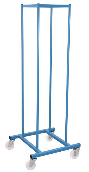 VARIOfit Möbelhundsammler, Ladefläche: 410 x 410 mm, RAL 5012 Lichtblau, mh-942.500