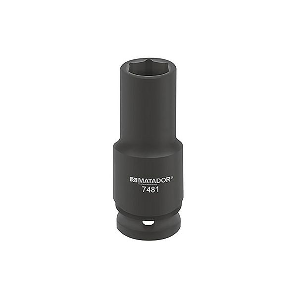 MATADOR Kraft-Steckschlüssel-Einsatz, 1/2": 19 mm L, 7481 0190