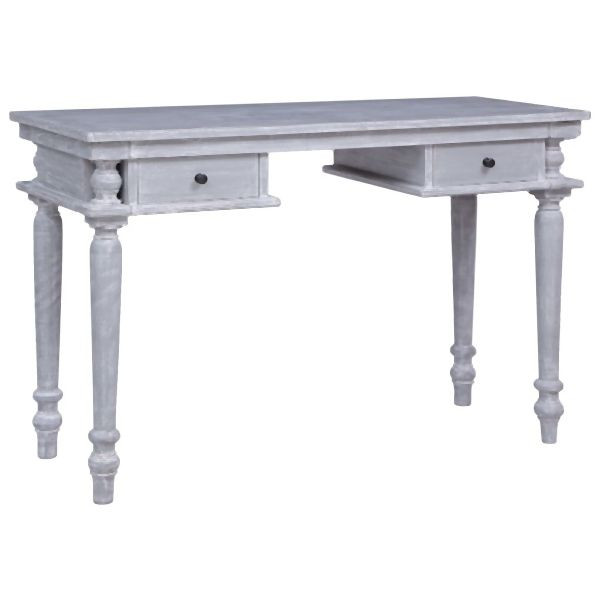 vidaXL Schreibtisch 115x50x78 cm Massivholz Mahagoni, 337084
