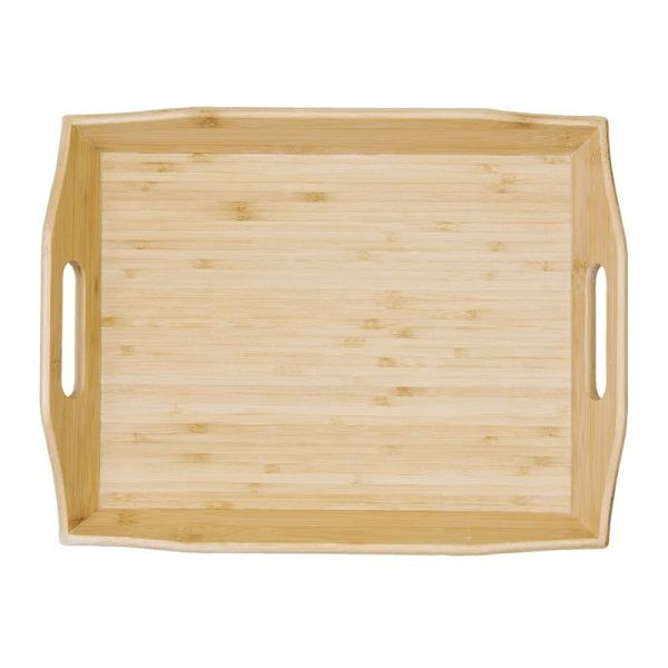 Olympia Serviertablett Bambus 38 x 29cm, feuchtigkeitsresistent, GM249