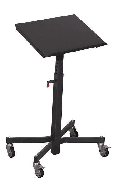 VARIOfit Materialständer, einseitig neigbar, Außenmaße: 600 x 410 x 715 - 1.085 mm, RAL 7016 anthrazitgrau, sw-405.002/AG