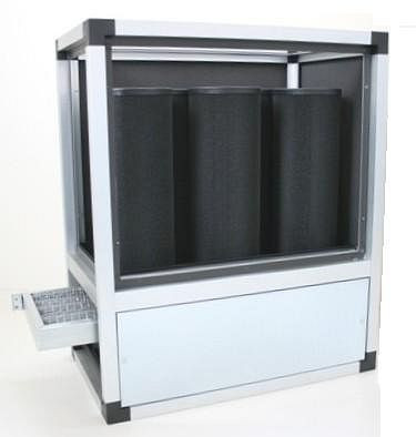 AIRFAN Filterzentrale zur Geruchsbeseitigung, 67 kg, CF115