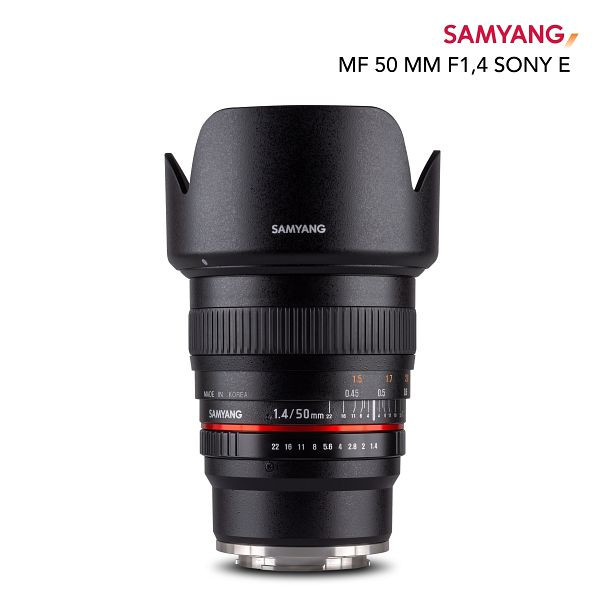Samyang MF Fotoobjektiv 50mm F1,4 Sony E, 1021848, 8809298885168