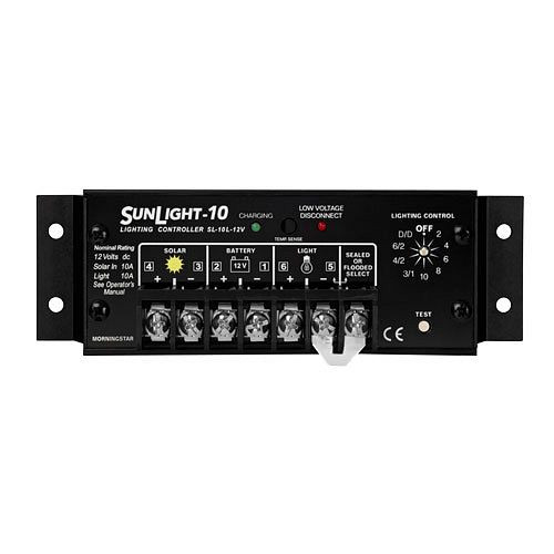 Morningstar Solarladeregler Sunlight SL-10L 12V, 321356