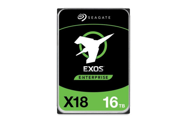 Seagate Festplatte, 3,5", SATA 6Gb/s, 16TB, 7200RPM, 512e/4Kn, für Enterprise Anwendung, Serie: Exos X18, ST16000NM000J