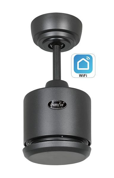 CasaFan Deckenventilator ECO NEO III Lack basaltgrau WiFi ohne Flügel, 413252W