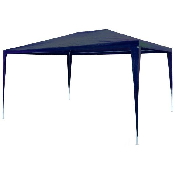 vidaXL Partyzelt 3x4 m PE Blau, Outdoor-Bereich, UV- und wasserbeständig, 45082