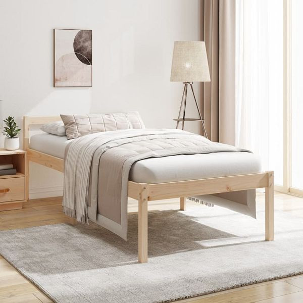 vidaXL Seniorenbett 90x190 cm Massivholz Kiefer, 810579