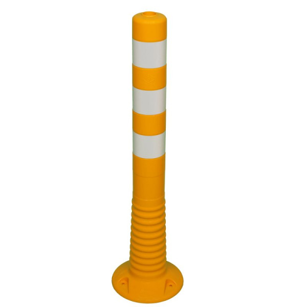 Stein HGS Flexipfosten, nachgiebig, inkl. Befestigungsmaterial, gelb, Höhe 750 mm, 65919.0002