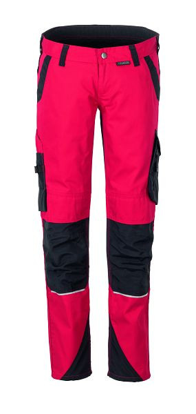 Planam Norit Damen Bundhose, rot/schwarz, Größe 54, 6417054