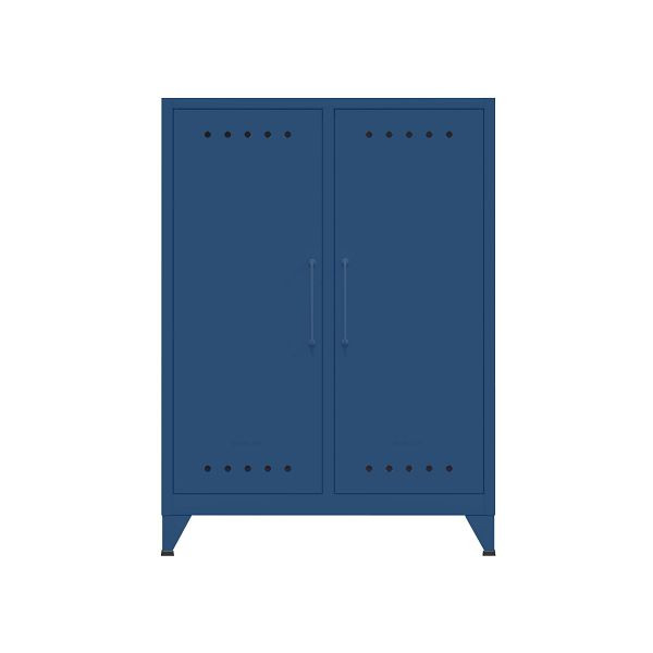 Bisley Fern Sideboard, inkl. 2 fester Fachböden, 639 oxfordblau, FERMID639
