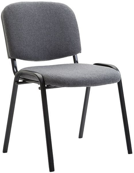CLP Besucherstuhl Ken V2 Stoff, grau, 152350708, 4251380454761