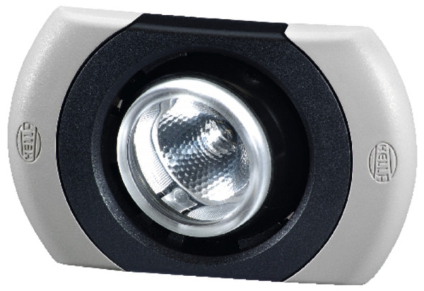 HELLA Innenraumleuchte, SpotLED VESTA5, LED, 12/24V, 2.5W, LED, geschraubt/Federbefestigung/Einbau, glasklar, Innenraum, verstellbar, 2JA 343 700-051