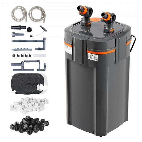 VEVOR 235 Gallonen Aquarium Kanister Filter 25w UV Lampe Fisch Tank Leise, SZXGLQ2600LHY04W9V2