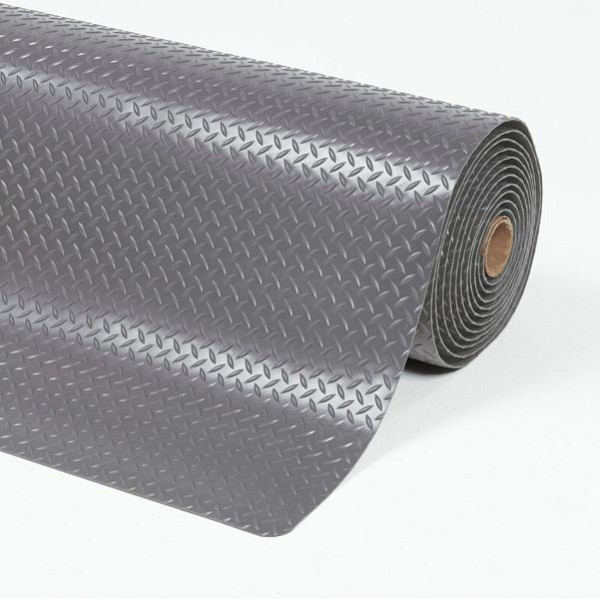 Notrax Cushion Trax Arbeitsplatzmatten Ergonomie Anti- Ermüdung 479, Grau, 91cm x 150cm, 479S0035GY